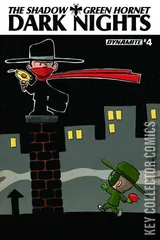 Variant Cover for The Shadow / Green Hornet: Dark Nights #4