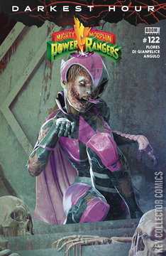 Variant Cover for Mighty Morphin Power Rangers #122