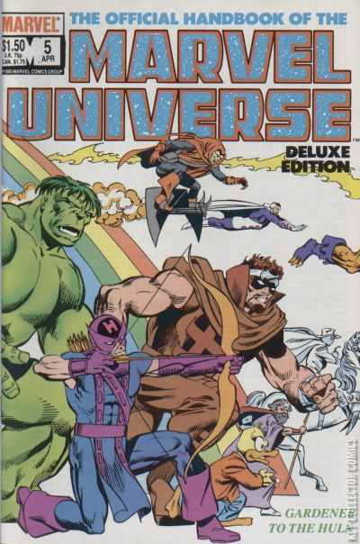 The Official Handbook of the Marvel Universe - Deluxe Edition #5 (1986 ...