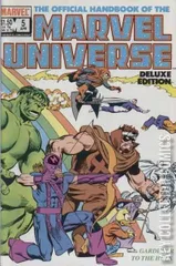 Cover for The Official Handbook of the Marvel Universe - Deluxe Edition #5