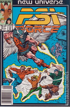 Variant Cover for Psi-Force #10