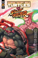 Variant Cover for Teenage Mutant Ninja Turtles vs. Street Fighter #1