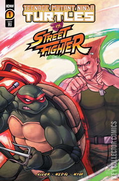 Variant Cover for Teenage Mutant Ninja Turtles vs. Street Fighter #1