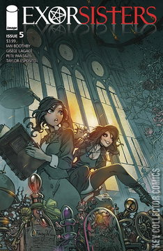 Variant Cover for Exorsisters #5