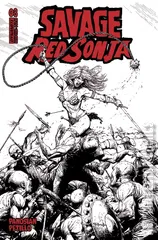 Variant Cover for Savage Red Sonja #3