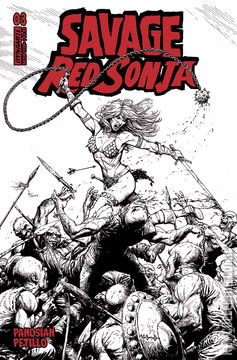 Variant Cover for Savage Red Sonja #3