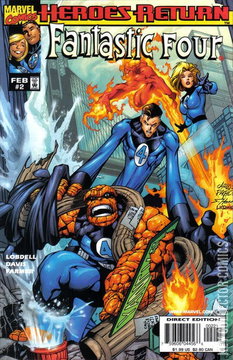 Variant Cover for Fantastic Four #2