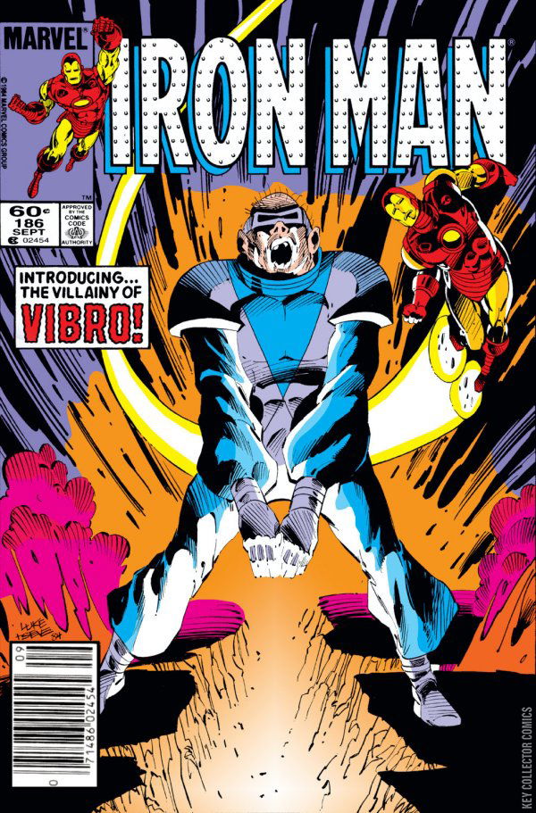 Variant Cover for Iron Man #186