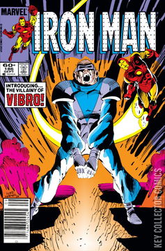 Variant Cover for Iron Man #186
