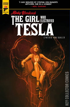 Variant Cover for Minky Woodcock: The Girl Who Electrified Tesla #3