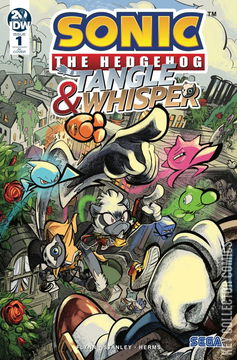 Variant Cover for Sonic the Hedgehog: Tangle and Whisper #1