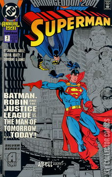 Variant Cover for Superman Annual #3