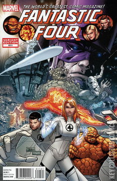 Variant Cover for Fantastic Four #611