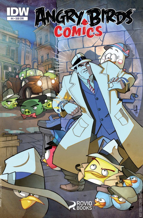 Angry Comics Example Angry Birds Comics #4 Published September 2014 | Key C