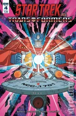 Cover for Star Trek vs. Transformers #4