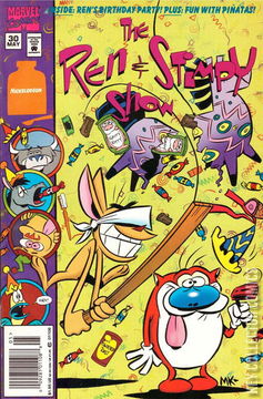 Variant Cover for Ren and Stimpy #30