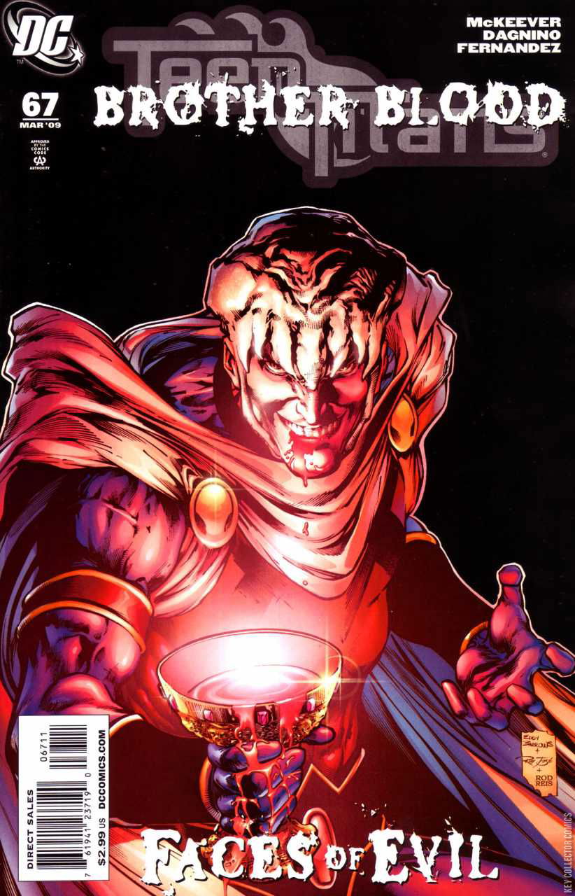 Cover art for Teen Titans #67