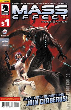Variant Cover for Mass Effect: Foundation #1