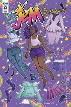 Variant Cover for Jem and The Holograms #22