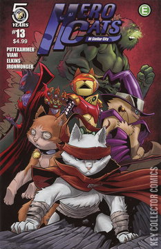 Variant Cover for Hero Cats #13