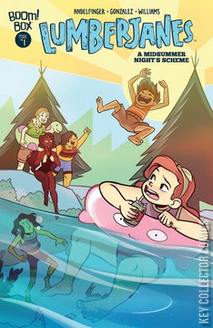 Variant Cover for Lumberjanes: A Midsummer Night's Scheme #1