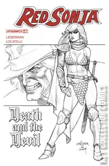 Variant Cover for Red Sonja: Death and the Devil #3