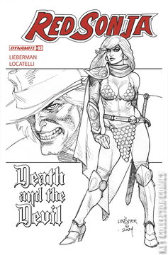 Variant Cover for Red Sonja: Death and the Devil #3