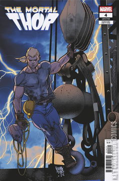 Variant Cover for Mortal Thor, The #4