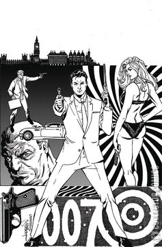 Variant Cover for James Bond: Agent of Spectre #3