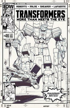 Variant Cover for Transformers: More Than Meets The Eye #46