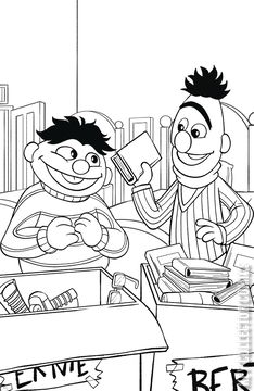 Variant Cover for Sesame Street #2