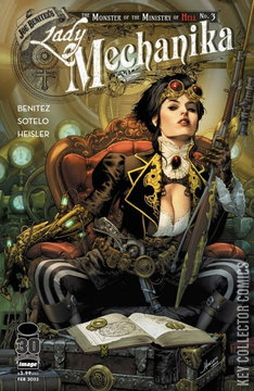 Variant Cover for Lady Mechanika: The Monster of the Ministry of Hell #3