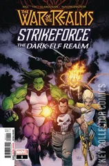 Cover for War of the Realms: Strikeforce - The Dark Elf Realm #1