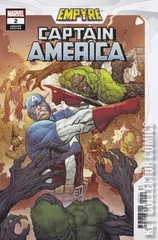 Cover for Empyre: Captain America #2