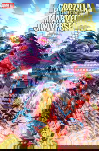 Godzilla Destroys the Marvel Universe #5