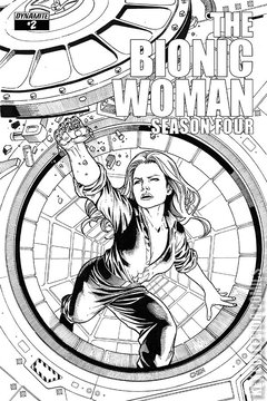 Variant Cover for The Bionic Woman: Season Four #2