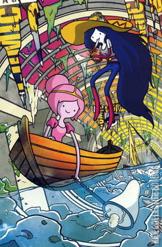 Variant Cover for Adventure Time: Marceline and the Scream Queens #1