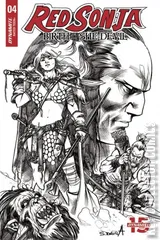 Variant Cover for Red Sonja: Birth of the She-Devil #4