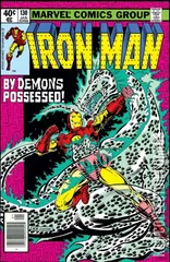 Variant Cover for Iron Man #130