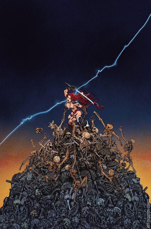 Variant Cover for Invincible Red Sonja #4