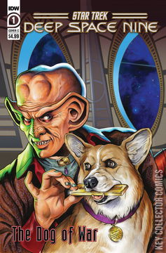 Variant Cover for Star Trek: Deep Space Nine -  The Dog of War #1