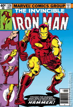 Variant Cover for Iron Man #126