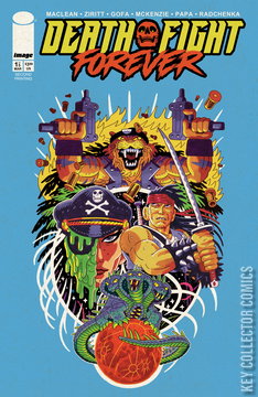 Variant Cover for Death Fight: Forever #1