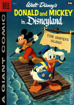 Walt Disney's Donald & Mickey in Disneyland on Tom Sawyer's Island