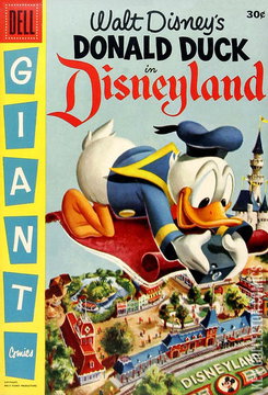 Variant Cover for Walt Disney's Donald Duck in Disneyland #1