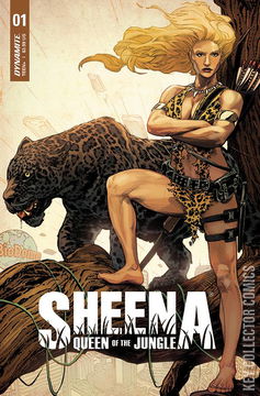 Variant Cover for Sheena, Queen of the Jungle #1