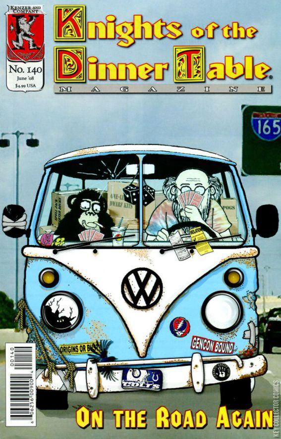 Cover art for Knights of the Dinner Table #140