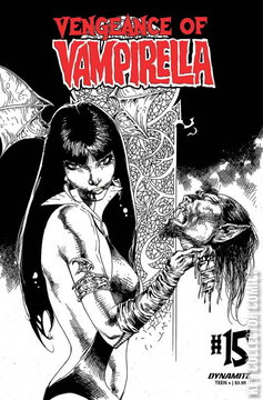 Variant Cover for Vengeance of Vampirella #15