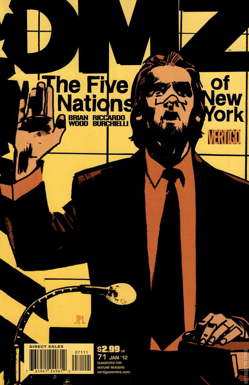 DMZ #71 Published November 2011 | Key Collector Comics