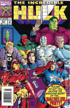 Variant Cover for Incredible Hulk #417